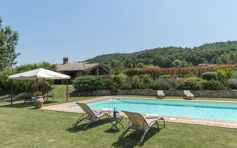 Casale al Doglio 6+1: Piscina, Casa De Campo, Eco Hotel, Recurso, Inmuebles, Jardín, Hacienda, Cabaña, Villa, Paisajismo