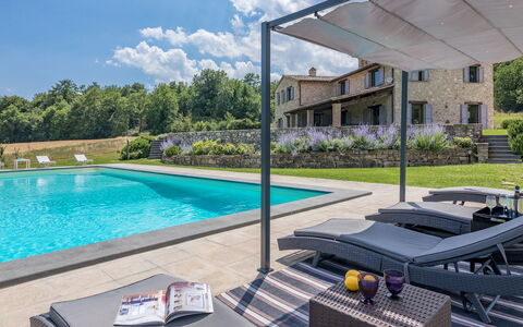 Villa le Fontane 12: Piscina, Recurso, Material Compuesto, Mueble Para Exteriores, Inmuebles, Villa, Eco Hotel, Casa De Campo, Paisajismo, Sombra