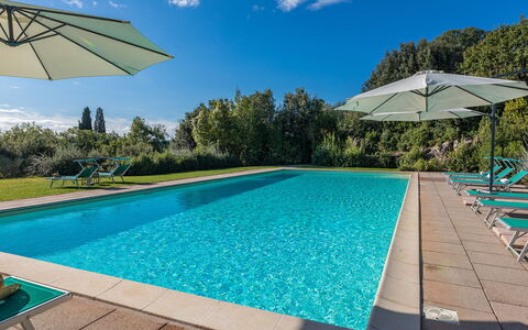Villa Il Foramasso 10+2: Azul, Piscina, Recurso, Eco Hotel, Paisajismo, Villa, Hacienda, Hotel, Thermae, Fuente De Agua