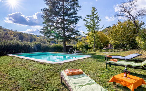 Cascina la Valle 10+2: Piscina, Cordillera, Hill Station, Eco Hotel, Valle, Alerce, Jardín, Paisajismo, Recurso