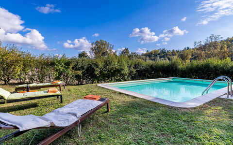 Cascina la Valle 10+2: Piscina, Jardín, Mueble Para Exteriores, Eco Hotel, Recurso, Paisajismo, Patio Interior, Thermae, Casa De Campo, Hacienda