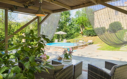 Ai Due Cuori 4: Mueble, Piscina, Mueble Para Exteriores, Silla, Recurso, Sombra, Eco Hotel, Paraguas, Patio Interior, Jardín