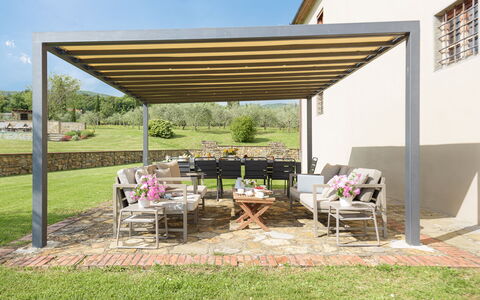 Ca Maggiore 10+2: Mueble Para Exteriores, Estructura Al Aire Libre, Patio, Mesa Al Aire Libre, Jardín, Pérgola, Sombra, Yarda, Diseño, Kiosko
