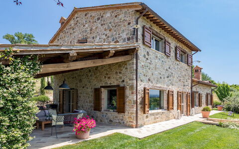 Casale dei Gelsomini 8: Casa, Casa, Cabaña, Arbusto, Barrio Residencial, Puerta, Casa De Campo, Jardín, Inmuebles, Ladrillo