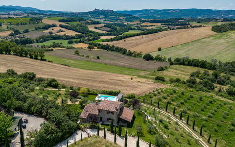 Casale dei Gelsomini 8: Área Rural, Paisaje, El Terreno Del Lote, Llanura, Plantación, Campo, Vista Panorámica, Inmuebles, Pueblo, Cabaña