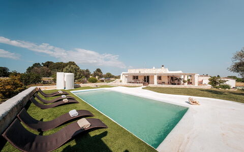 White Stone House 6+1: Inmuebles, Diseño, Villa, Mansión, Piscina