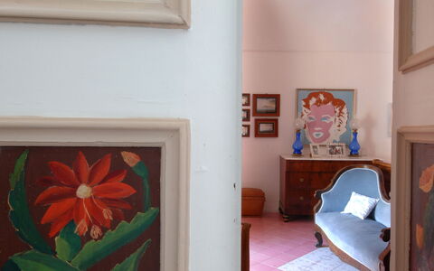 Casa Maria 6+2: Pared, Diseño De Interiores, Marco, Habitación, Mueble, Artes Visuales, Pintar, Manchas De Madera, Arte Moderno