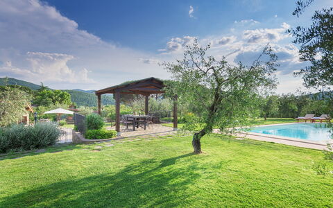 Vinciluna 4: Jardín, Casa De Campo, Cordillera, Césped, Eco Hotel, Paisajismo, Parque, Piscina, Hacienda, Recurso