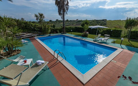 Ripari di Giobbe 6+2: Piscina, Recurso, Eco Hotel, Mueble Para Exteriores, Ocio, Sunlounger, Hotel, Hacienda, Sombra