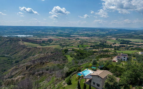 Il Casale del Nonno 8+2: Paisaje, Tierras Altas, Vista Panorámica, Área Rural, Hill Station, Fotografía Aérea, Prado, Cayó, Chaparral, Shrubland