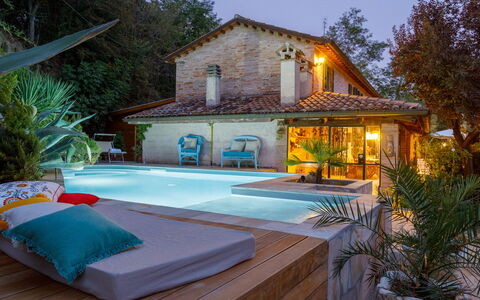 Villa Agave 8: Piscina, Recurso, Maceta, Mueble Para Exteriores, Eco Hotel, Casa, Mueble, Thermae, Casa, Planta De Casa