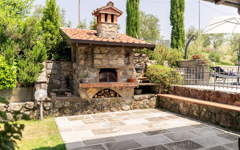 Villa Costanza 6: Klippe, Jardín, Losa, Ladrillo, Paisajismo, Patio Interior, Sombra, Estructura Al Aire Libre, Patio