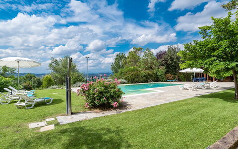 Villa Ambrah 12+1: Piscina, Jardín, Recurso, Mueble Para Exteriores, Eco Hotel, Paisajismo, Ciudad De Vacaciones, Parque, Sunlounger, Villa