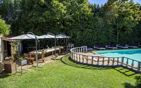 Villa delle Sophore 12: Piscina, Mueble Para Exteriores, Recurso, Sombra, Jardín, Eco Hotel, Paisajismo, Patio Interior, Césped, Ocio