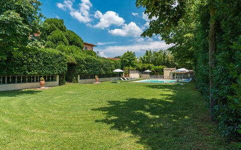 Villa delle Sophore 12: Piscina, Arbusto, Jardín, Césped, Sombra, Inmuebles, Paisajismo, Yarda, Patio Interior, Cobertura