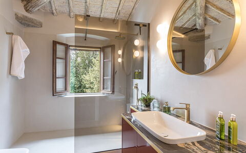 Tenuta Sagherina 8: Pared, Diseño De Interiores, Piso, Arreglo De Tubería, Encendiendo, Baño, Techo, Suelo, Lámpara, Plomería