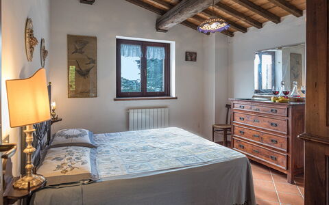 Villa Paola 6: Mueble, Diseño De Interiores, Habitación, Cama, Casa, Piso, Habitación, Encendiendo, Sábana, Lecho