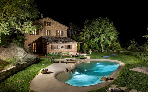 Casa Melograno 11+2: Piscina, Patio Interior, Jardín, Recurso, Cabaña, Paisajismo, Inmuebles, Ocio, Casa De Campo, Yarda