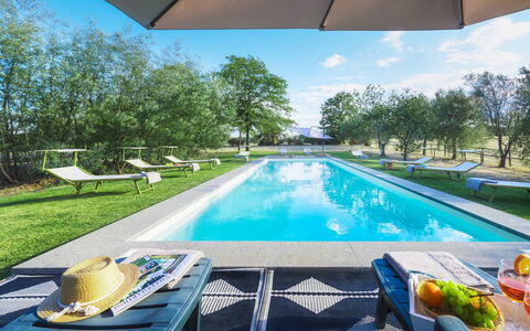 Casale Dell Oasi 12: Azul, Piscina, Jardín, Paisajismo, Inmuebles, Césped, Recurso, Sombra, Eco Hotel, Mueble Para Exteriores