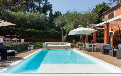 Villa Rossa 12: Piscina, Recurso, Material Compuesto, Eco Hotel, Jardín, Fuente De Agua, Maceta, Ocio, Mueble Para Exteriores, Sombra