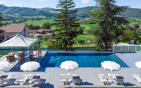 Villa Cappelletti 16+2: Piscina, Recurso, Ocio, Eco Hotel, Cordillera, Paraguas, Thermae, Sunlounger, Mueble Para Exteriores, Ciudad De Vacaciones