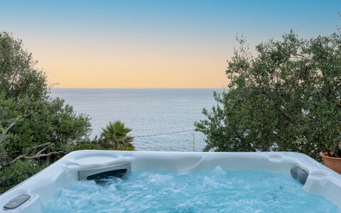 Villa Soleluna 7+1: Mar, Arreglo De Tubería, Oceano, Recurso, Costa, Jacuzzi, Zona Tropical, Eco Hotel, Piscina