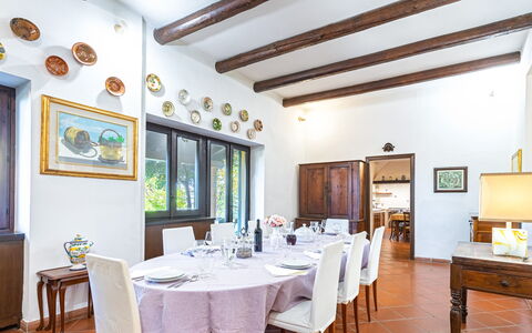 Tenuta Contessa Chiara 17: Diseño De Interiores, Mueble, Techo, Habitación, Piso, Mesa, Suelo, Encendiendo, Comedor, Cocina Y Comedor Mesa