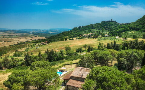 Podere Il Chiesino 8+2: Colina, Paisaje, Tierras Altas, Área Rural, Hill Station, Cordillera, Prado, Pueblo, Valle, Pueblo De Montaña