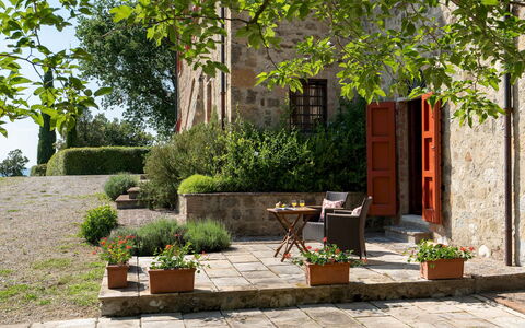 Cosciano 12: Pared, Mueble, Maceta, Jardín, Silla, Ladrillo, Losa, Planta De Casa, Pared De Piedra