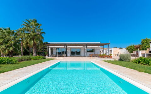 Villa i Chiani 8: Piscina, Recurso, Inmuebles, Material Compuesto, Eco Hotel, Sombra, Hacienda, Ocio, Villa, Paisajismo