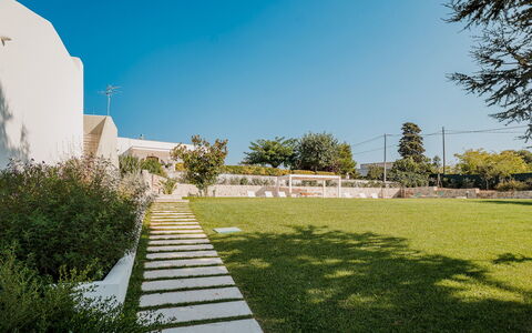Villa Bellina 6: Jardín, Césped, Sombra, Paisajismo, Yarda, Patio Interior, Pasarela, Césped Artificial, Parque, Hacienda