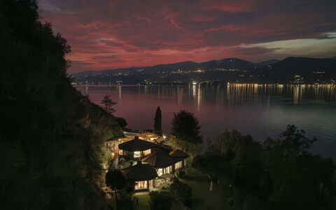 Villa Eden 8: Naturaleza, Noche, Paisaje, Oscuridad, Noche, Medianoche, Lago, Reflexión, La Iluminación Del Paisaje