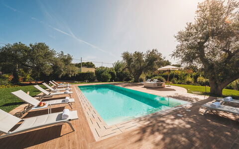 Trulli Biancapetra 8+2: Piscina, Recurso, Inmuebles, Mueble Para Exteriores, Eco Hotel, Hacienda, Jardín, Paisajismo, Sunlounger, Villa