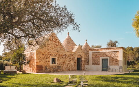 Trulli Biancapetra 8+2: Arquitectura, Inmuebles, Jardín, Paisajismo, Casa De Campo, Villa, Mansión