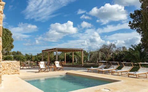 Palmento San Lorenzo 6: Mueble Para Exteriores, Sombra, Losa, Piscina, Recurso, Estructura Al Aire Libre