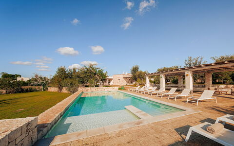 Opuntia Trulli e Lamie 10: Arquitectura, Paisaje, Inmuebles, Piscina, Jardín, Paisajismo, Hacienda, Villa, Casa De Campo, Mansión