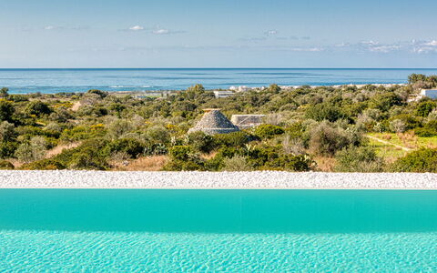 Villa Porta Azzurra 6+2: Azul, Agua, Piscina, Mar, Oceano, Playa, Zona Tropical, Recurso, Caribe