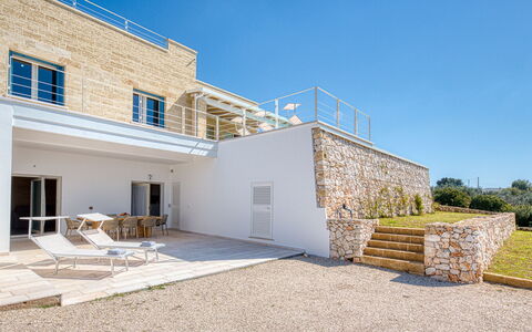 Villa Porta Azzurra 6+2: Casa, Material Compuesto, Inmuebles, Villa, Balcón, Mansión