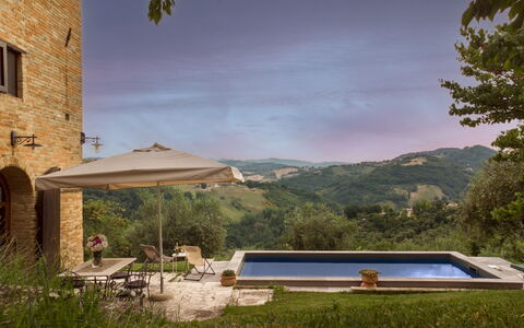 Casatorre 6+2: Inmuebles, Mueble Para Exteriores, Valle, Casa De Campo, Villa, Pueblo De Montaña, Hacienda, Eco Hotel, Piscina