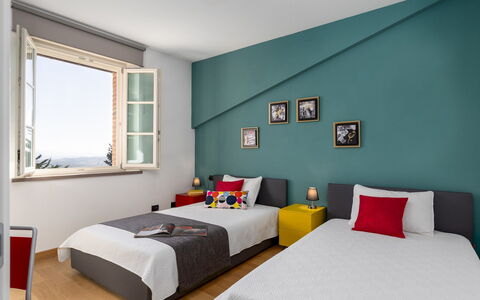 Villa Dada 10: Mueble, Diseño De Interiores, Piso, Pared, Habitación, Suelo, Habitación, Techo, Cama, Casa