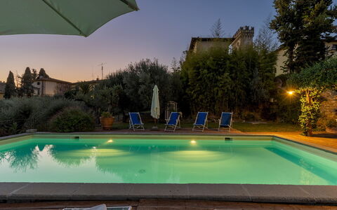 Villa Treggiaia 12+2: Piscina, Barrio Residencial, Recurso, Eco Hotel, Inmuebles, Hacienda, Thermae, Villa, Mueble Para Exteriores, Paisajismo