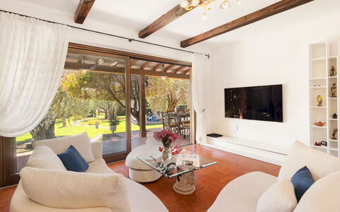 Villa Castiglione 9: Mueble, Diseño De Interiores, Piso, Sofá, Suelo, Pared, Madera, Sala, Casa, Techo