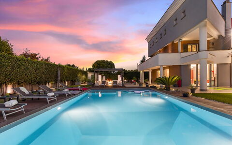 Villa Tiberio 6+2: Piscina, Recurso, Inmuebles, Eco Hotel, Hotel, Villa, Hacienda, Mansión, Patio, La Iluminación Del Paisaje