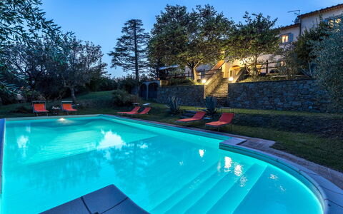 Casa Pippin 8: Piscina, Azul, Recurso, Eco Hotel, Inmuebles, Hacienda, Jardín, Patio Interior, Fuente De Agua, Paisajismo