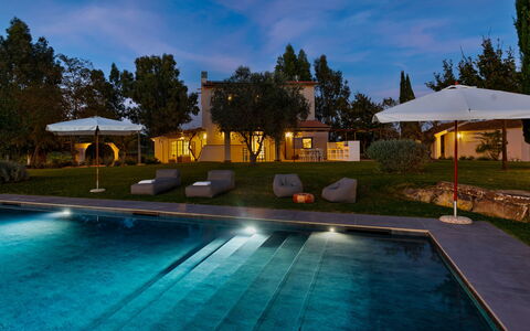 Casale Rondinella 6+2: Piscina, Azul, Árbol, Recurso, Jardín, Thermae, Inmuebles, Sombra, Paisajismo, Eco Hotel