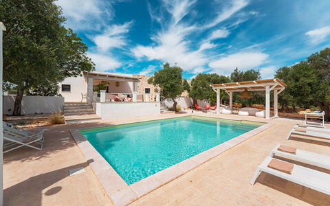 Casale di Amelì 5: Sombra, Mueble Para Exteriores, Piscina, Recurso, Estructura Al Aire Libre