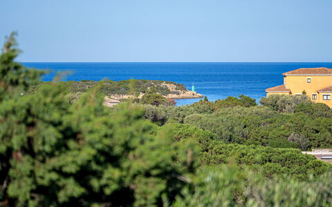 Villa la Maddalena 6+2: Cielo, Azul, Agua, Verde, Horizonte, Paisaje Natural, Costa, Costeras Y Los Accidentes Geográficos Oceánico, Mar, Ecorregión