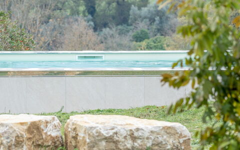 Casale delle Farfalle 12: Piscina, Material Compuesto, Paisajismo, Jardín, Sombra, Fuente De Agua, Patio Interior