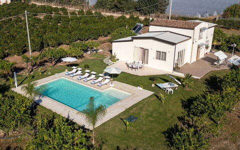 Profumo di Zagara 6+2: Piscina, Barrio Residencial, Casa, Recurso, Asentamientos Humanos, Inmuebles, Hacienda, Villa, Thermae, Paisajismo