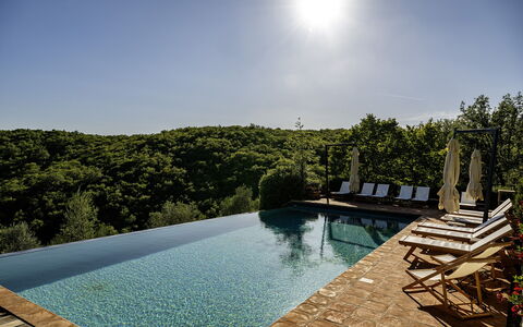 Muricciaglia 14: Azul, Piscina, Recurso, Eco Hotel, Mueble Para Exteriores, Sunlounger, Fuente De Agua, Losa, Sombra, Ciudad De Vacaciones